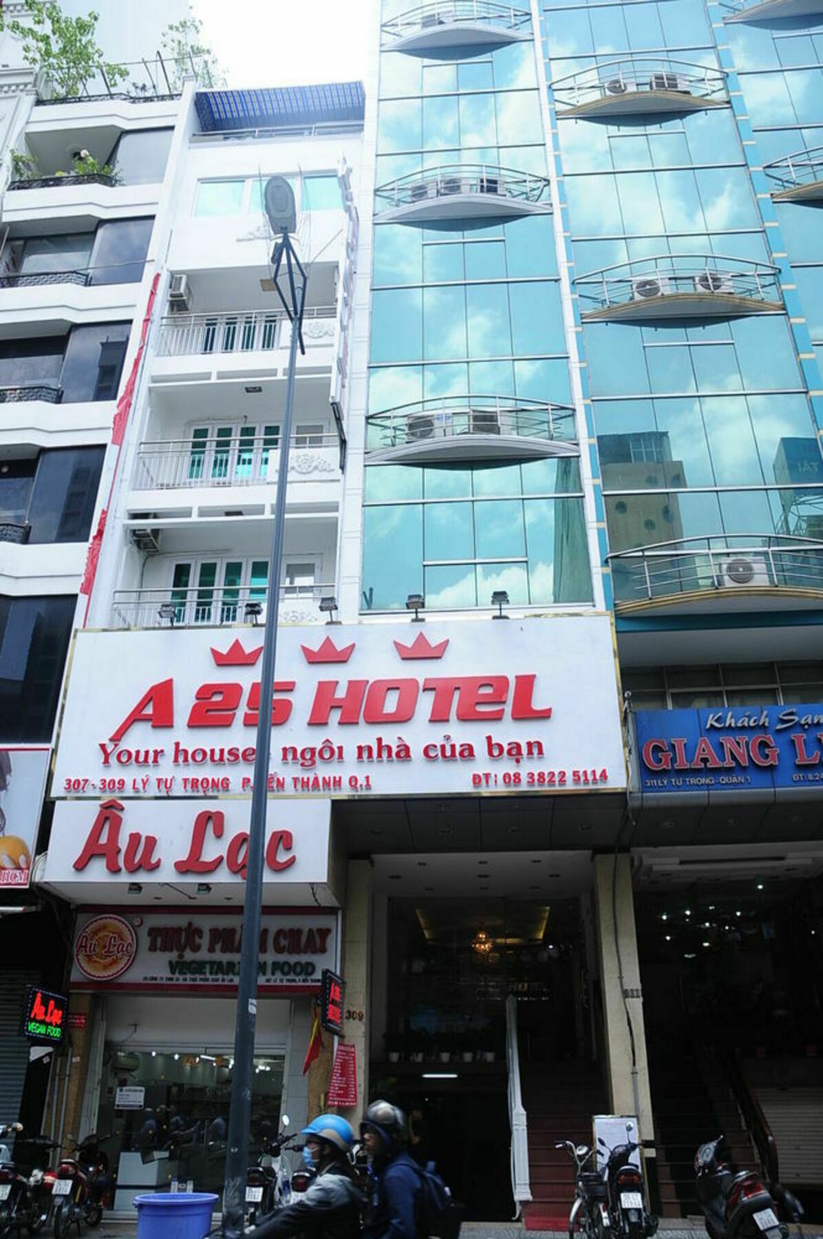 A25 Hotel - 307 Ly Tu Trong Thành Pho Ho Chí Minh Esterno foto